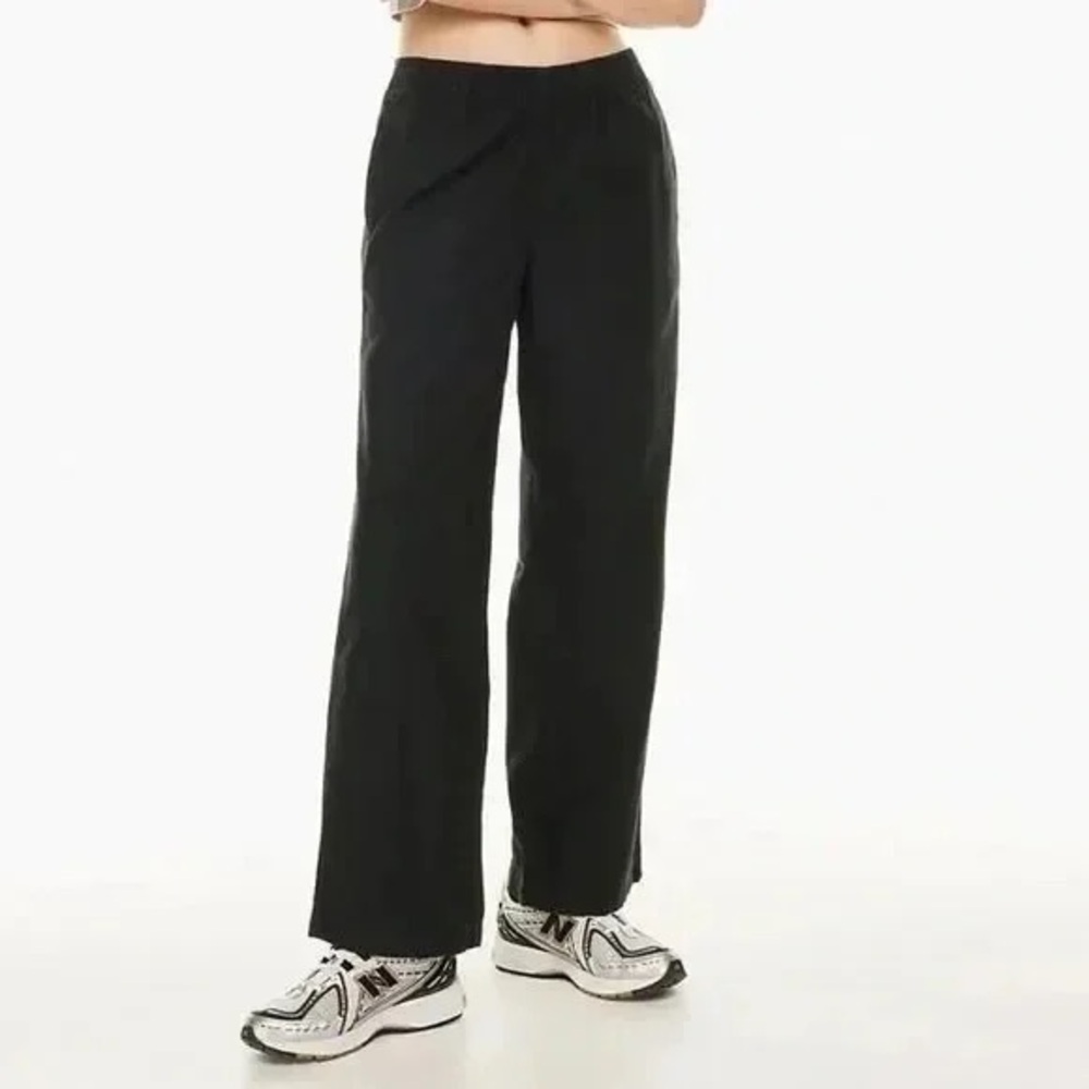 Wilfred Black Straight Leg Pants